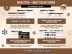 PLR Christmas Gift Tracker Google Sheets Template with Resell Rights