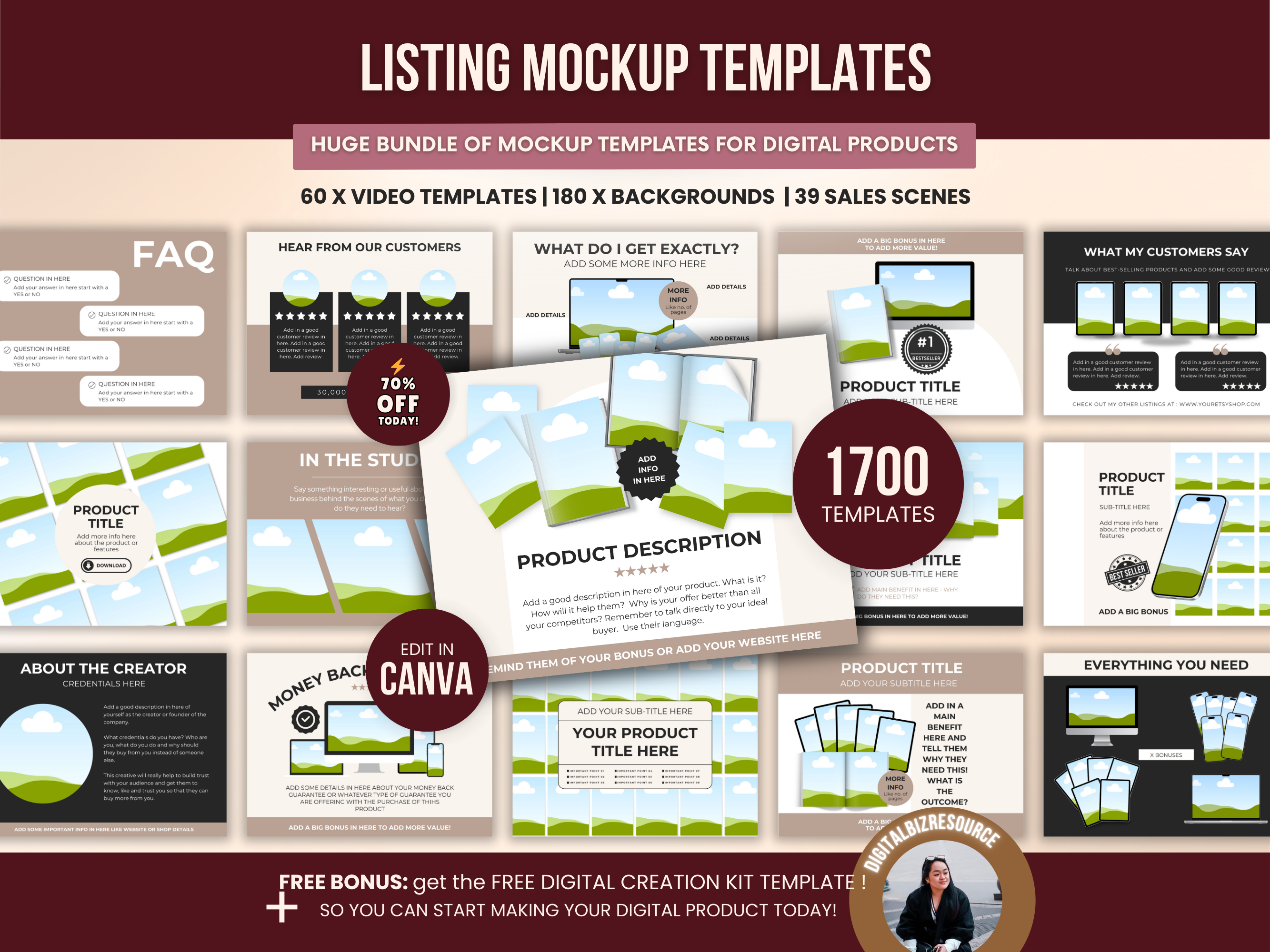 All-In-One Digital Product Listing Starter Bundle PLR