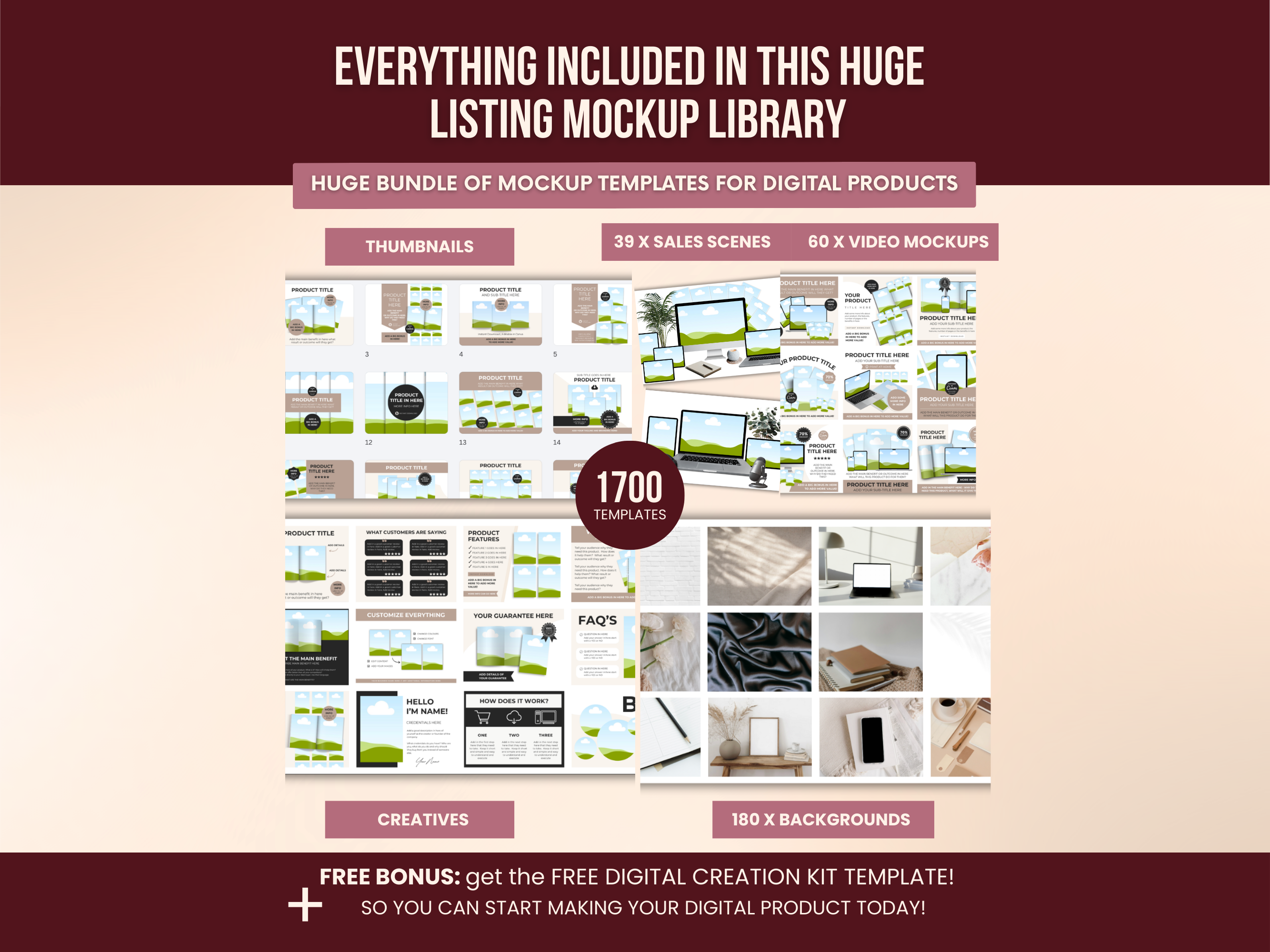 All-In-One Digital Product Listing Starter Bundle PLR
