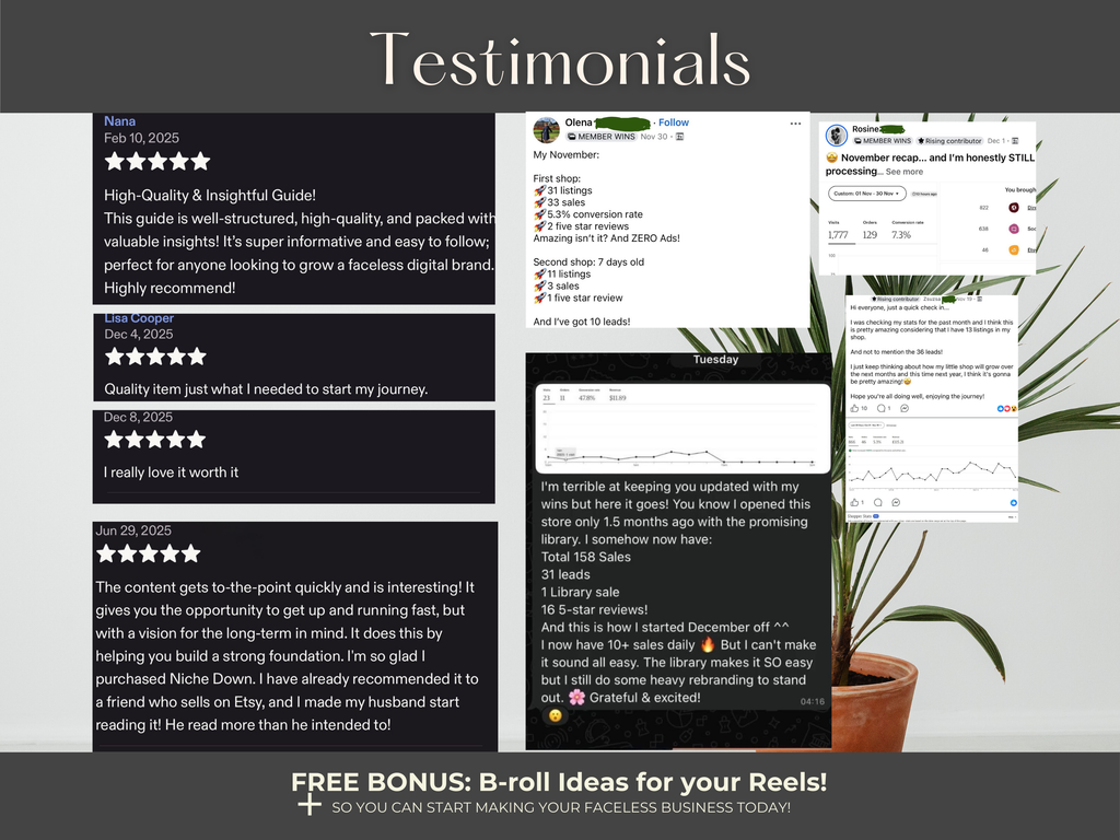 Faceless Digital Business Starter Toolkit Bundle