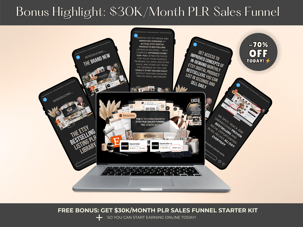 Faceless Digital Business Starter Toolkit Bundle