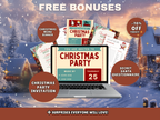 Family Christmas Activity Bundle Printable Templates PLR